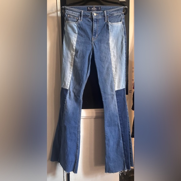 Hollister Denim - Hollister Blue Flare Wide Leg Jeans